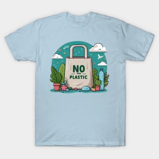 No More Plastic Bag T-Shirt